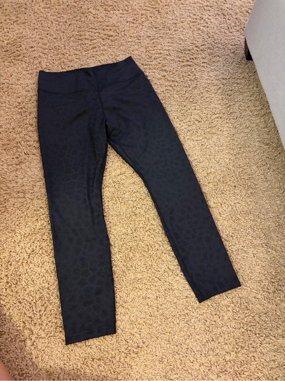 Nike Black Leopard Athletic Legging